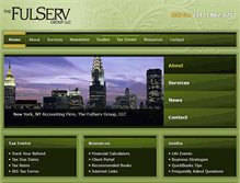 Tablet Screenshot of fulservgroup.com